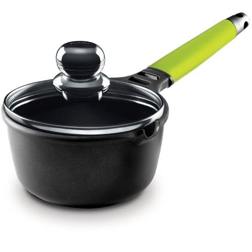  Fundix Nonstick Cast Aluminum 1.5 Quart Saucepan with Kiwi Removable Handle