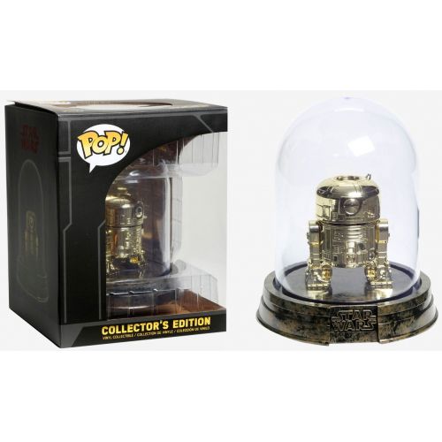 펀코 Funko POP! Star Wars Collectors Edition Gold R2-D2 Vinyl Bobble Head