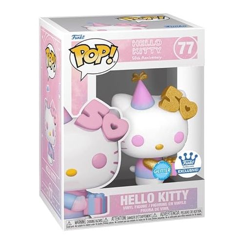 펀코 Funko Pop! Vinyl: Sanrio's Hello Kitty *Glitter* (50th Anniversary Shop Exclusive)