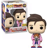 Funko Marvel Spider- Man Spider -Bath Peter Parker and MayDay Figure pop!Marvel (hot Topic Exclusive Model)