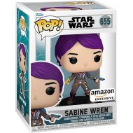 Funko Pop! Star Wars: Ahsoka - Sabine Wren Glow in The Dark, Amazon Exclusive