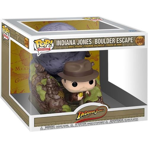 펀코 Funko Pop! Moment: Indiana Jones - Raiders of The Lost Ark, Indiana Jones Boulder Escape
