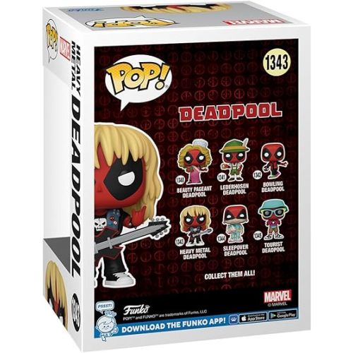 펀코 Funko Pop! Marvel: Deadpool - Heavy Metal Deadpool