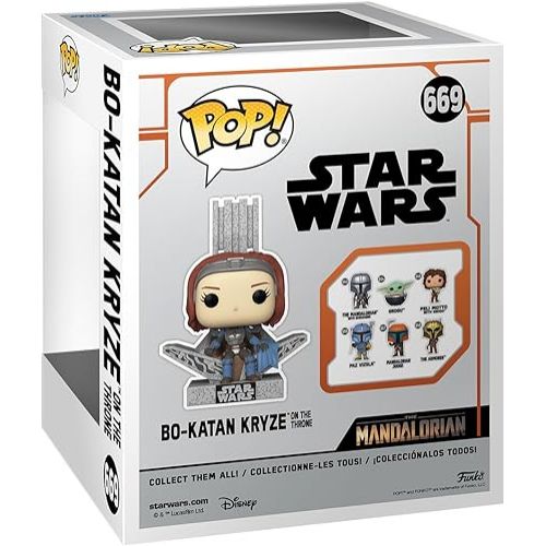 펀코 Funko Pop! Deluxe: The Mandalorian - Bo-Katan Kryze on The Throne