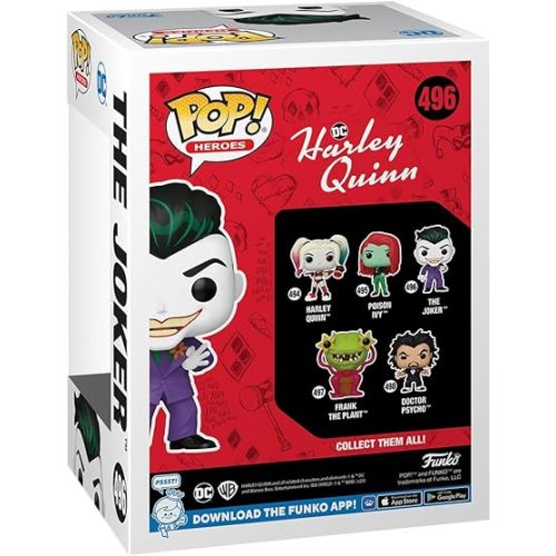 펀코 Funko Pop! Heroes: DC - Harley Quinn, The Joker