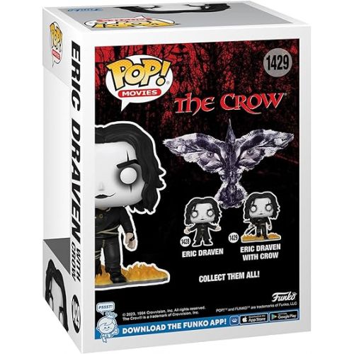 펀코 Funko Pop! Movies: The Crow - Eric Draven with Crow