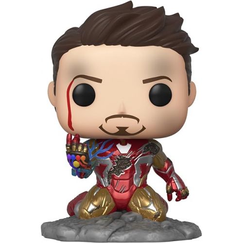 펀코 Funko Pop! Marvel: Avengers Endgame - I Am Iron Man (Glow in The Dark) Bobblehead Figure (PX Exclusive)