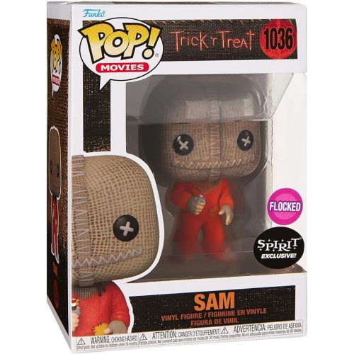 펀코 Funko Spirit Halloween Trick 'r Treat Sam with Razor Flocked POP! Figure | Horror Collectible