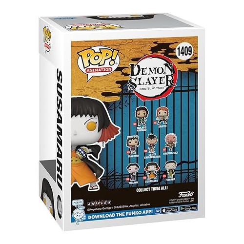 펀코 Funko Pop! Animation: Demon Slayer - Susamaru with Chase (Styles May Vary)