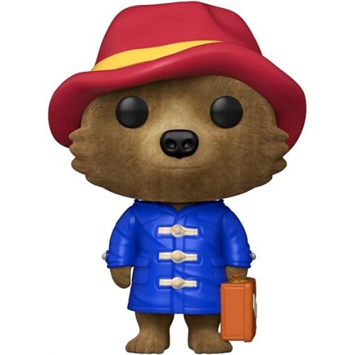 펀코 Funko Pop! Movies: Paddington - Paddington with Suitcase Flocked, Amazon Exclusive