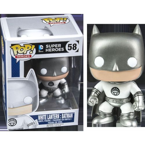 펀코 Funko POP Vinyl White Lantern - Flash Batman Superman Wonder Women V.Limited Set