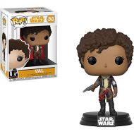 FunKo Funko Val: Solo - A Star Wars Story x POP! Vinyl Figure + 1 Official Star Wars Trading Card Bundle [#243/26989]