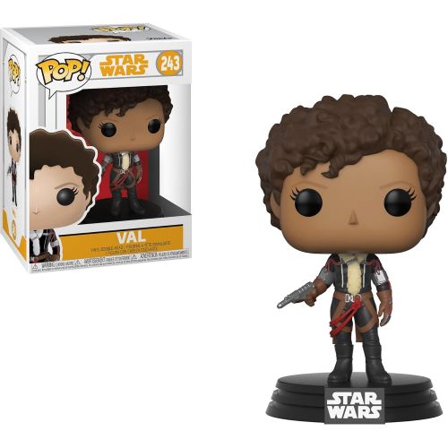 펀코 FunKo Funko Val: Solo - A Star Wars Story x POP! Vinyl Figure + 1 Official Star Wars Trading Card Bundle [#243/26989]