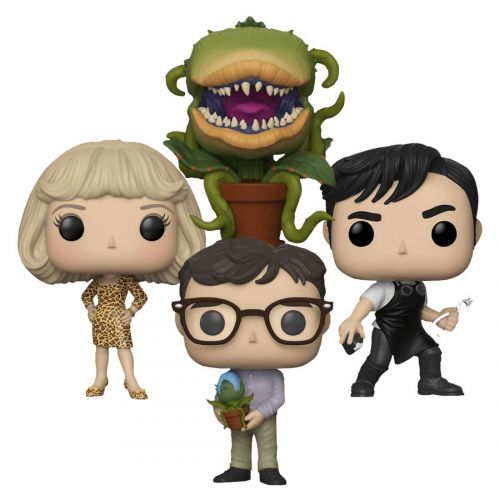 펀코 Funko Little Shop of Horrors 3.75 Pop Figure 4pc Bundle with Seymour Krelborn, Orin Scivello DDS, Audrey Fulquad & Audrey II P