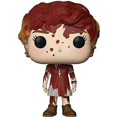 펀코 Funko Pop! Movies: Stephen Kings It - Bloody Beverly Marsh CHASE Variant Limited Edition Vinyl Figure (Bundled with Pop Box Protector Case)