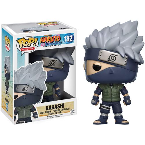 펀코 Funko Kakashi POP! Vinyl Figure & 1 POP! Compatible PET Plastic Graphical Protector Bundle [12450 - B]