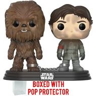 Funko Pop! Star Wars: Solo A Star Wars Story - Han Solo and Chewbacca 2 Pack Vinyl Figure (Bundled with Pop Box Protector Case)