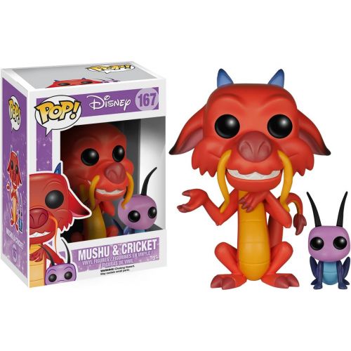 펀코 Funko Mulan Mushu and Cricket Pop Vinyl Figure