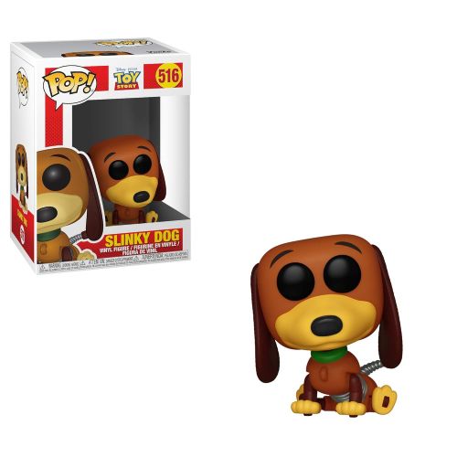 펀코 Funko Movies: Pop! Toy Story Collectors Set - Slinky Dog, Mrs. Nesbit, Bullseye, Wood with RC