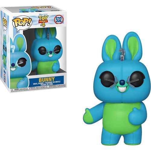 펀코 Funko Bunny: Disney Pixar Toy Story 4 x POP! Vinyl Figure & 1 POP! Compatible PET Plastic Graphical Protector Bundle [#532 / 37400 - B]