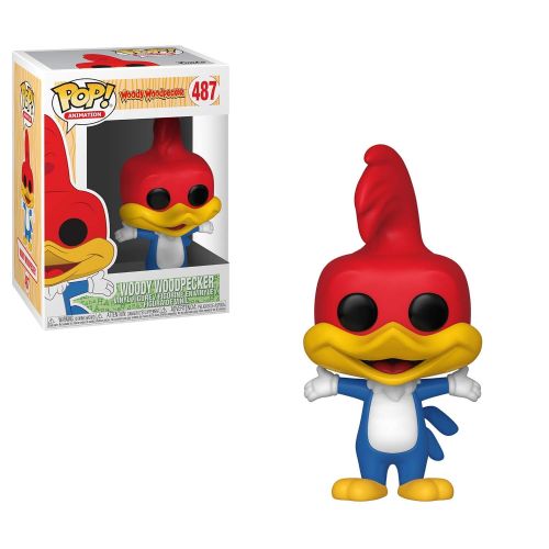 펀코 Funko Pop Animation: Woody Woodpecker - Woody (Styles May Vary) Collectible Figure, Multicolor