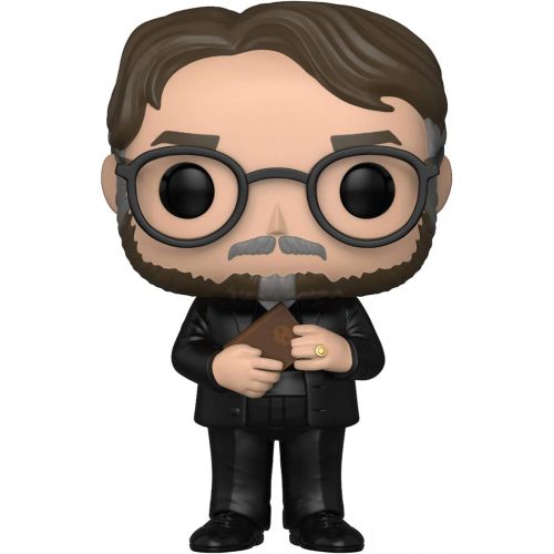 펀코 Funko Guillermo Del Toro: x POP! Movies Director Vinyl Figure & 1 POP! Compatible PET Plastic Graphical Protector Bundle [#666 / 31839 - B]