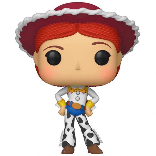 펀코 Jessie: Disney Pixar Toy Story 4 x Funko POP! Vinyl Figure & 1 POP! Compatible PET Plastic Graphical Protector Bundle [#526 / 37393 - B]