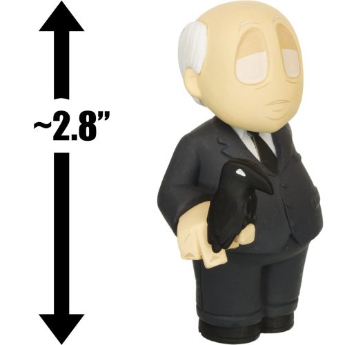 펀코 Funko Alfred Hitchcock: ~2.8 x Horror Classics Mystery Minis Mini Vinyl Figure & 1 Mystery Minis Compatible PET Plastic Graphical Protector Bundle (Wave 2) [05870 - B]