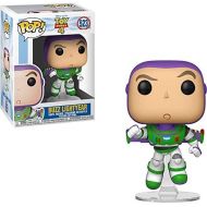 Buzz Lightyear: Disney Pixar Toy Story 4 x Funko POP! Vinyl Figure & 1 POP! Compatible PET Plastic Graphical Protector Bundle [#523 / 37390 - B]