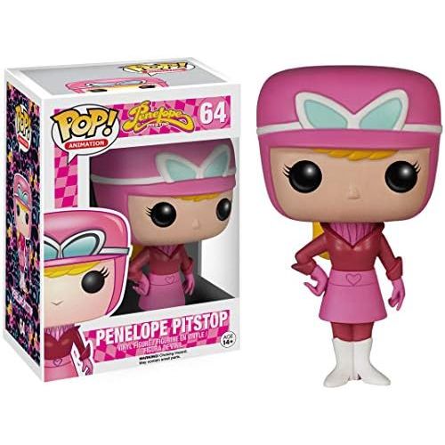 펀코 Funko Penelope Pitstop: Hanna-Barbera The Jetsons x POP! Animation Vinyl Figure & 1 POP! Compatible PET Plastic Graphical Protector Bundle [#064 / 05031 - B]