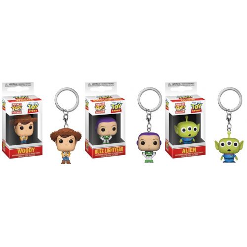 펀코 FunKo Funko Pop! Keychains: Toy Story (Set of 3)