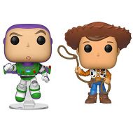 Funko Pop! Disney: Toy Story 4 - Woody and Buzz Collectible Figures Set of 2 - in Bubble Pouch