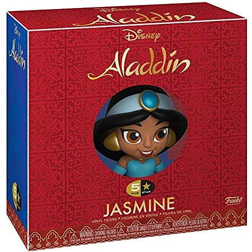 펀코 Funko 5 Star Disney: Aladdin - Jasmine with Rajah Action Figure (Includes Pop Box Protector Case)