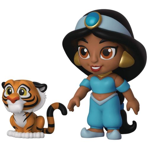 펀코 Funko 5 Star Disney: Aladdin - Jasmine with Rajah Action Figure (Includes Pop Box Protector Case)