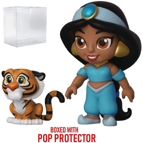 펀코 Funko 5 Star Disney: Aladdin - Jasmine with Rajah Action Figure (Includes Pop Box Protector Case)