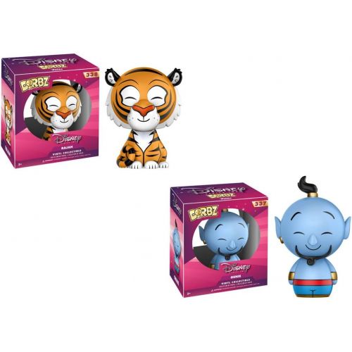 펀코 Funko Dorbz Vinyl Figures - Disneys Aladdin - SET OF 2 (Genie & Rajah)