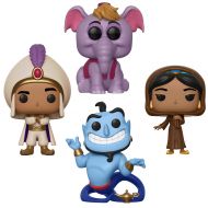 Funko Disney: Pop! Aladdin Collectors Set - Prince Ali, Jasmine in Disguise W/Chase, Elephant Abu, Genie with Lamp