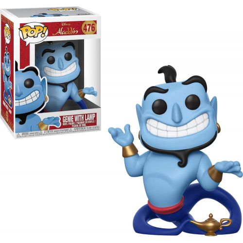 펀코 Funko 35757 Pop! Disney: AladdinGenie with Lamp, Multicolor