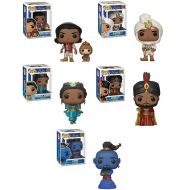 Funko Pop! Disney: Aladdin Live Action Collectible Vinyl Figures, 3.75 (Set of 5)