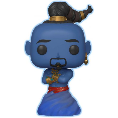 펀코 Funko Pop Disney: Aladdin Live Action - Genie (Glow in The Dark) Amazon Exclusive