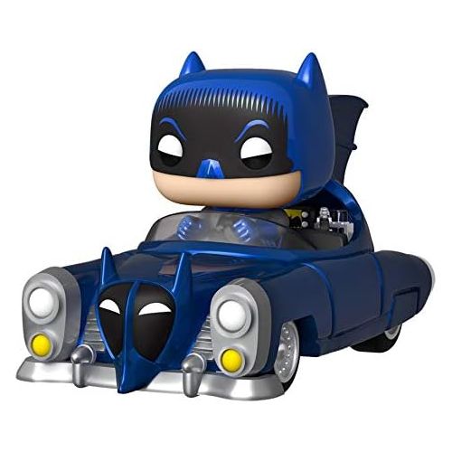 펀코 [아마존베스트]Funko Pop! Rides: Batman 80th - Blue Metallic 1950 Batmobile, Amazon Exclusive