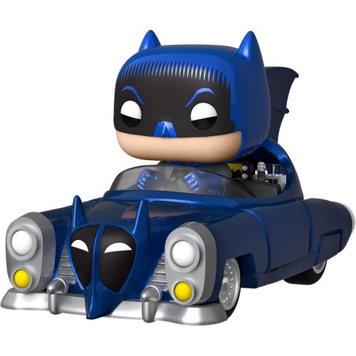 펀코 [아마존베스트]Funko Pop! Rides: Batman 80th - Blue Metallic 1950 Batmobile, Amazon Exclusive