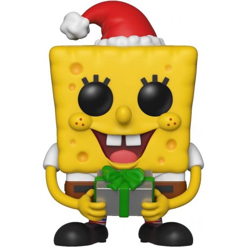 펀코 Funko Pop Animation: Spongebob Squarepants - Holiday Spongebob Collectible Figure, Multicolor