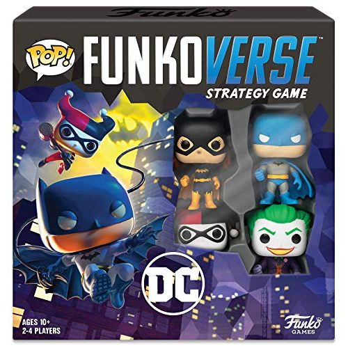 펀코 Funkoverse Strategy Board Game: DC Theme Set, 2-4 Players, Multicolored