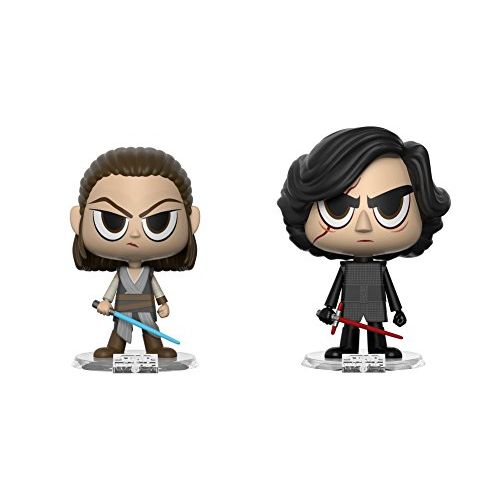 펀코 Funko Vynl: Star Wars - Rey & Kylo Ren Collectible Figure, Multicolor