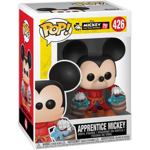 펀코 Funko Pop Disney: Mickeys 90Th Apprentice Mickey Collectible Figure, Multicolor