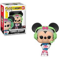 Funko Gamer Minnie (GameStop Exclusive): Mickey’s 90th Anniversary x POP! Disney Vinyl Figure & 1 POP! Compatible PET Plastic Graphical Protector Bundle [#507 / 37004 B]