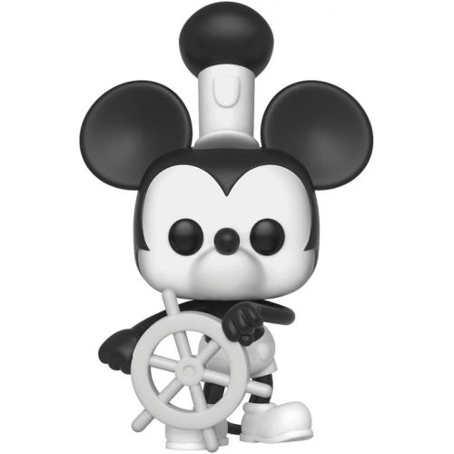 펀코 Funko Pop Disney: Mickeys 90Th Steamboat Willie Collectible Figure, Multicolor