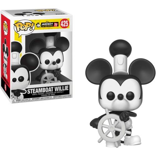 펀코 Funko Pop Disney: Mickeys 90Th Steamboat Willie Collectible Figure, Multicolor