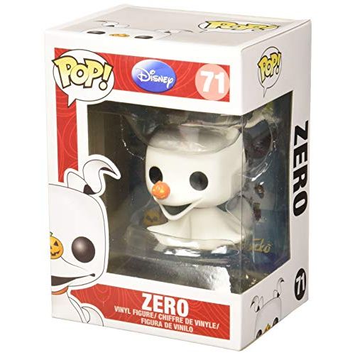 펀코 Funko POP Disney The Nightmare Before Christmas: Zero Multi colored, 3.75 inches